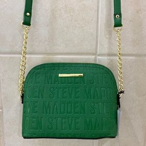 Steve Madden Green Crossbody NWT